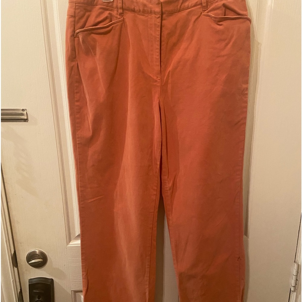 Talbots soft cotton pants with a little stretch. 12long